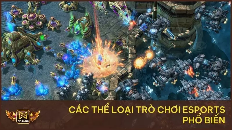 Các thể loại trò chơi eSports phổ biến